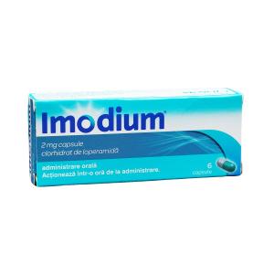 Imodium - იმოდიუმი 2მგ 6 კაფსულა